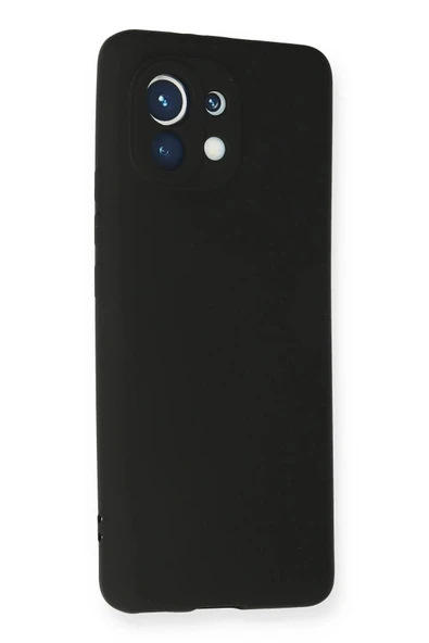 Xiaomi Mi 11 Kılıf First Silikon - Siyah - Resim 2