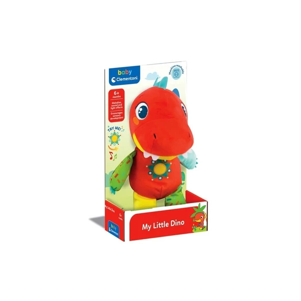 17847 Baby Clementoni - Trex Dinozor Peluş Oyuncak - Resim 5