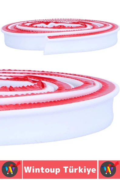 Uzun Ömürlü Lavabo Duş Kenarı Su Sızıntısı Önleyen Kendinden Yapışkanlı Su Bariyeri 2 Metre X 2 Adet - Resim 5