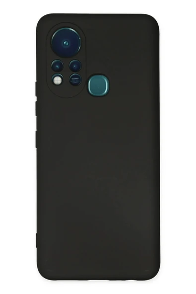 İnfinix Hot 11s Kılıf Nano içi Kadife Silikon - Siyah ürün görseli