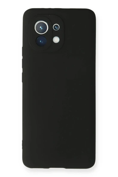 Xiaomi Mi 11 Kılıf First Silikon - Siyah ürün görseli