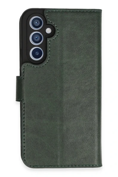 Samsung Galaxy A34 5G Kılıf Trend S Plus Kapaklı Kılıf - Yeşil ürün görseli