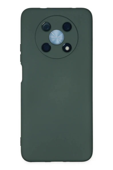 Huawei Nova Y90 Kılıf Nano içi Kadife Silikon - Koyu Yeşil ürün görseli