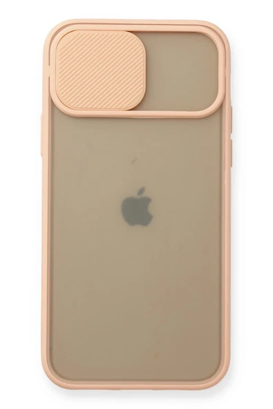 iPhone 11 Pro Kılıf Palm Buzlu Kamera Sürgülü Silikon - Pembe - Resim 2