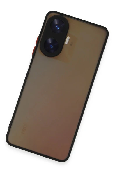 Realme C55 Kılıf Montreal Silikon Kapak - Siyah - Resim 2