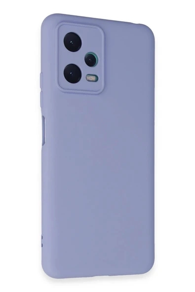 Xiaomi Redmi Note 12 5G Kılıf Nano içi Kadife Silikon - Lila ürün görseli