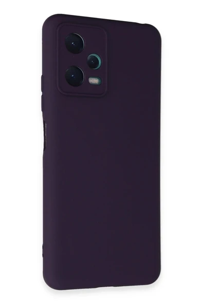 Xiaomi Redmi Note 12 5G Kılıf Nano içi Kadife Silikon - Mor ürün görseli