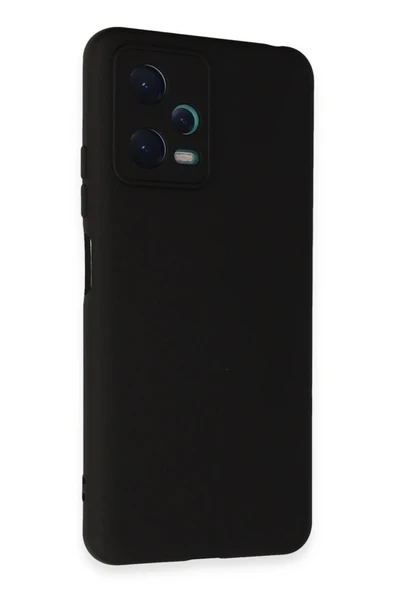 Xiaomi Redmi Note 12 5G Kılıf Nano içi Kadife Silikon - Siyah ürün görseli