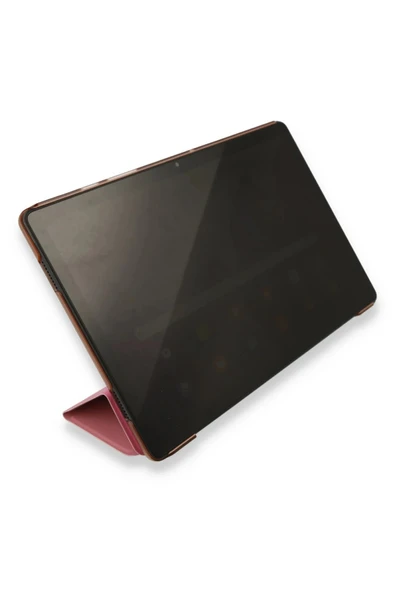 iPad 5 Air 9.7 Kılıf Tablet Smart Kılıf - Pembe - Resim 4