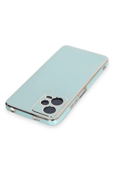 Xiaomi Redmi Note 12 Pro 5G Kılıf Volet Silikon - Açık Yeşil - Resim 3