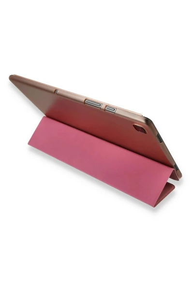 iPad 5 Air 9.7 Kılıf Tablet Smart Kılıf - Pembe - Resim 3