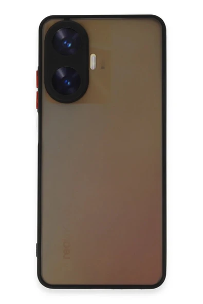 Realme C55 Kılıf Montreal Silikon Kapak - Siyah ürün görseli