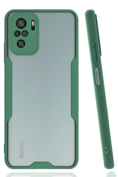 Xiaomi Redmi Note 10 Kılıf Platin Silikon - Yeşil ürün görseli