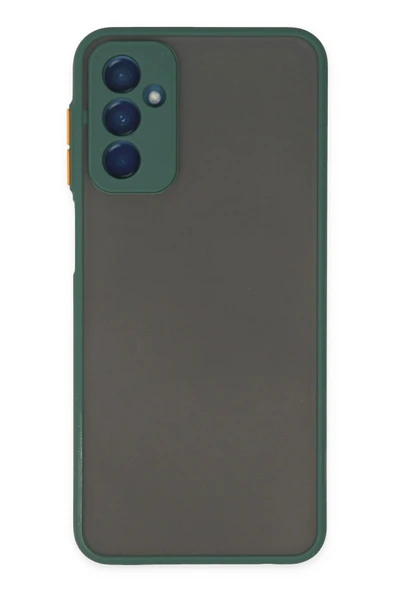 Samsung Galaxy M13 Kılıf Montreal Silikon Kapak - Yeşil ürün görseli