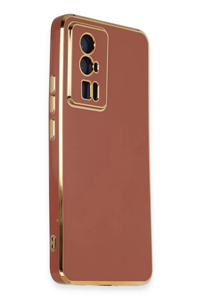 Xiaomi Poco F5 Pro Kılıf Volet Silikon - Kırmızı - Resim 4