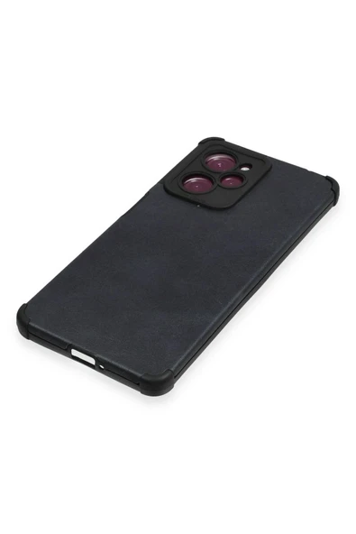 Xiaomi Redmi Note 12 Pro 5G Kılıf Loop Deri Silikon - Lacivert - Resim 4