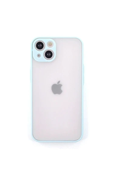 iPhone 14 Kılıf Montreal Silikon Kapak - Turkuaz ürün görseli