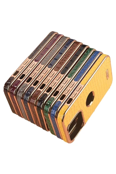 iPhone 14 Pro Kılıf Snake Kapak - Derin Mor - Resim 5