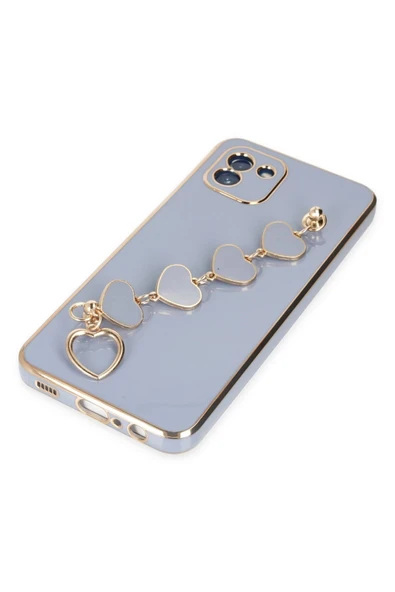 Samsung Galaxy A03 Kılıf Esila Silikon - Gri - Resim 4