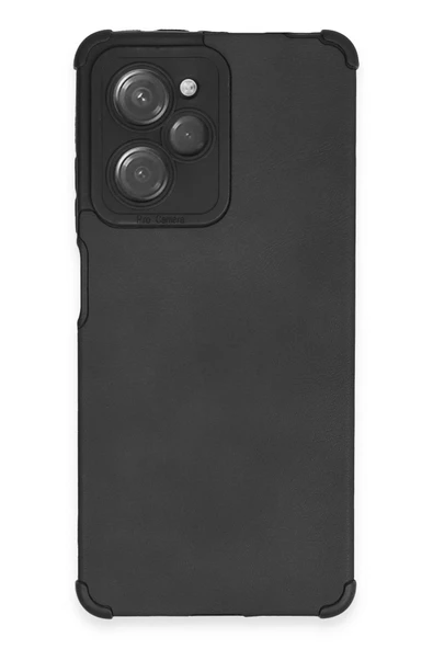 Xiaomi Redmi Note 12 Pro 5G Kılıf Loop Deri Silikon - Siyah ürün görseli