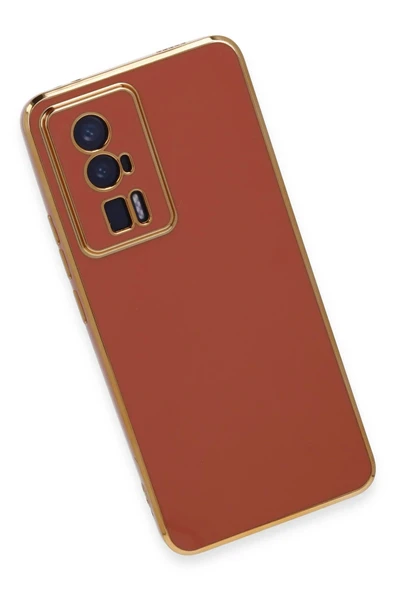 Xiaomi Poco F5 Pro Kılıf Volet Silikon - Kırmızı - Resim 3