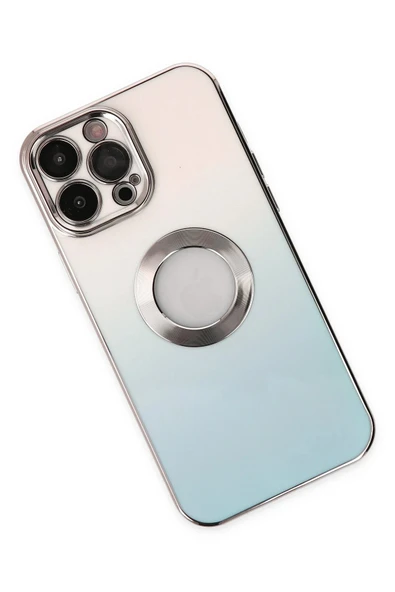 iPhone 13 Pro Kılıf Best Silikon - Turkuaz - Resim 3