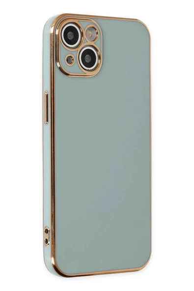 iPhone 14 Kılıf Volet Silikon - Açık Yeşil ürün görseli