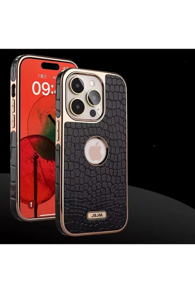 iPhone 13 Pro Max Kılıf Snake Kapak - Derin Mor - Resim 4