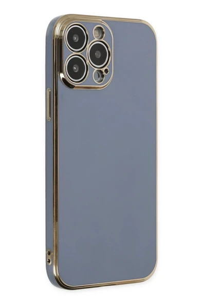 iPhone 14 Pro Max Kılıf Volet Silikon - Mavi ürün görseli