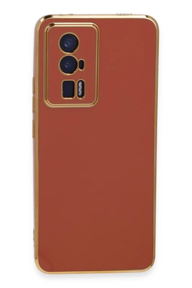 Xiaomi Poco F5 Pro Kılıf Volet Silikon - Kırmızı ürün görseli