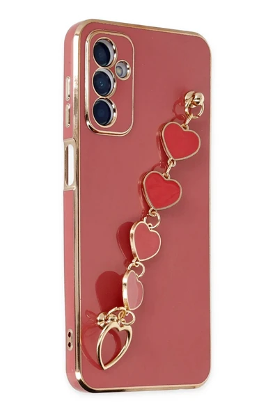 Samsung Galaxy M23 Kılıf Esila Silikon - Kırmızı ürün görseli