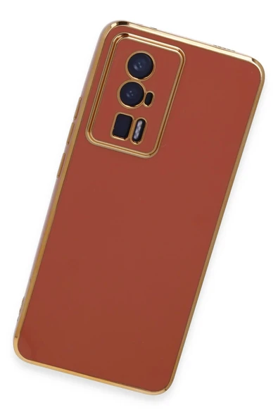 Xiaomi Poco F5 Pro Kılıf Volet Silikon - Kırmızı - Resim 2