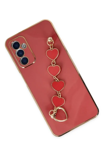 Samsung Galaxy M23 Kılıf Esila Silikon - Kırmızı - Resim 2