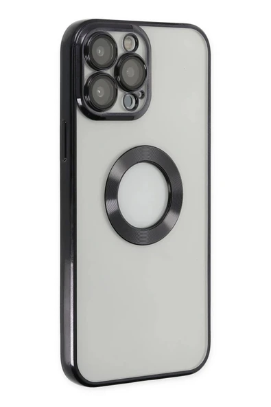 iPhone 13 Pro Max Kılıf Slot Silikon - Siyah - Resim 2