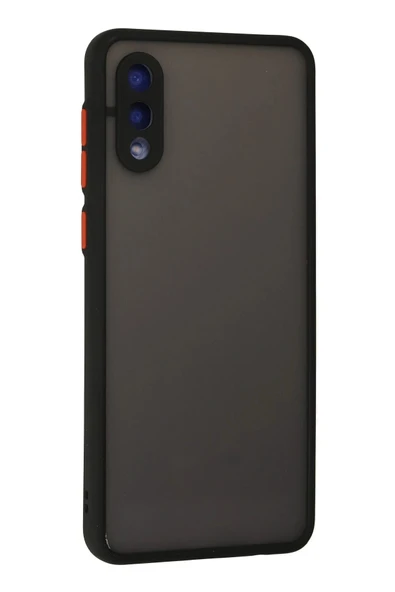 Samsung Galaxy A02 Kılıf Montreal Silikon Kapak - Siyah - Resim 3