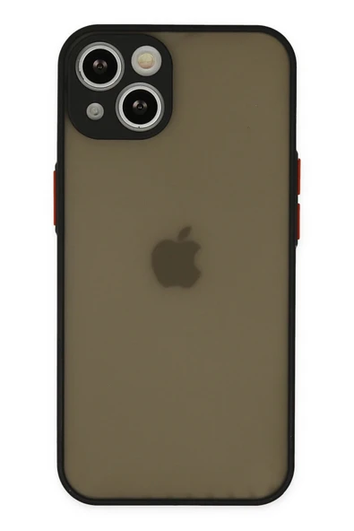 iPhone 15 Kılıf Montreal Silikon Kapak - Siyah ürün görseli