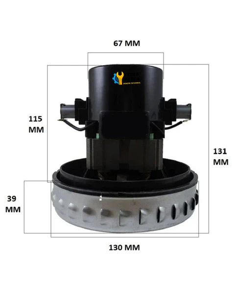 Arnica Uyumlu Bora 3000 4000 5000 7000 Süpürge Motoru - Resim 3