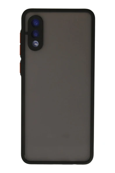 Samsung Galaxy A02 Kılıf Montreal Silikon Kapak - Siyah ürün görseli