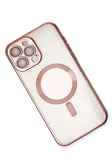 iPhone 15 Pro Kılıf Kross Magneticsafe Kapak - Rose - Resim 2