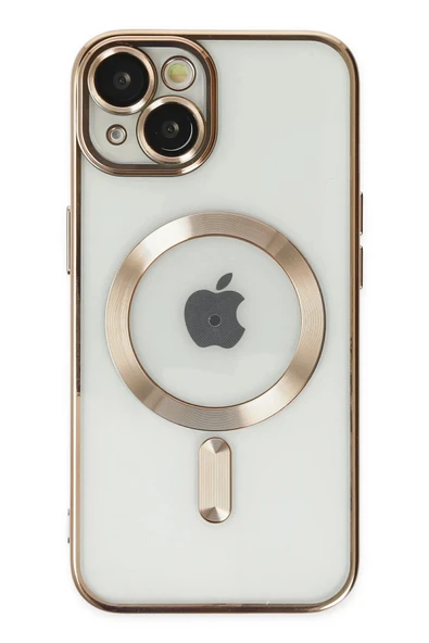 iPhone 14 Kılıf Kross Magneticsafe Kapak - Gold ürün görseli