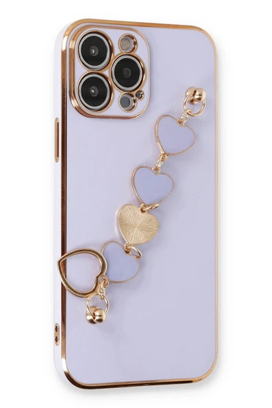 iPhone 14 Pro Kılıf Esila Silikon - Lila ürün görseli