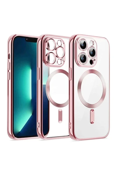 iPhone 15 Kılıf Kross Magneticsafe Kapak - Pembe ürün görseli