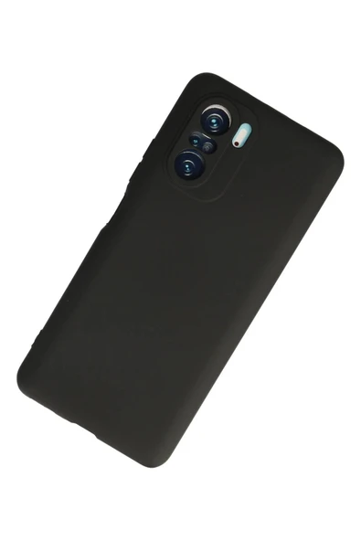 Xiaomi Poco F3 Kılıf First Silikon - Siyah - Resim 2