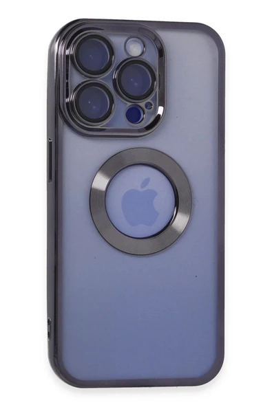 iPhone 15 Pro Max Kılıf Slot Silikon - Mor ürün görseli