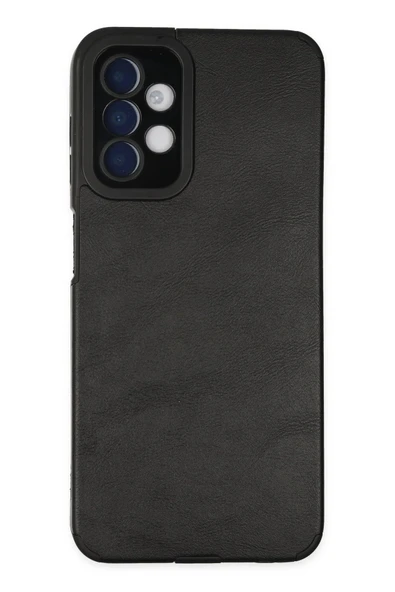 Samsung Galaxy A04S Kılıf Loop Deri Silikon - Siyah ürün görseli