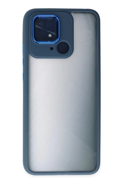 Xiaomi Redmi 10C Kılıf Dora Kapak - Mavi - Resim 2