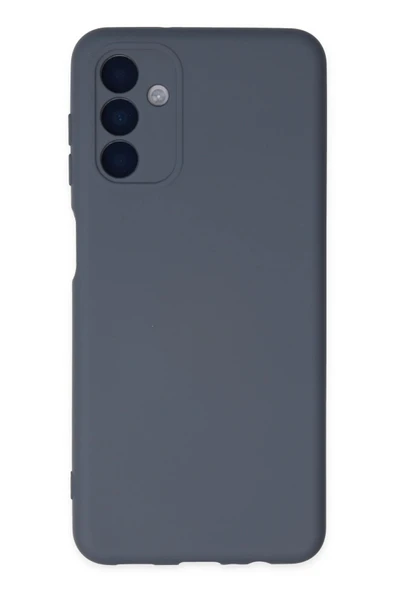 Samsung Galaxy A04S Kılıf Nano içi Kadife Silikon - Gri ürün görseli