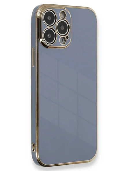 iPhone 15 Pro Kılıf Volet Silikon - Mavi ürün görseli