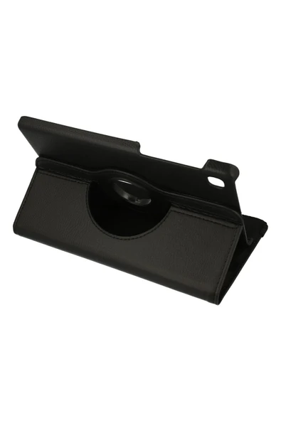 Samsung Galaxy T220 Tab A7 Lite 8.7 Kılıf 360 Tablet Deri Kılıf - Siyah ürün görseli