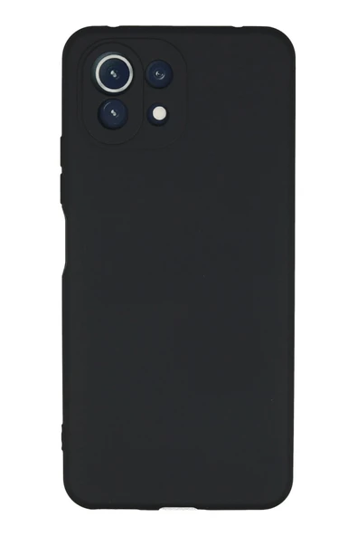 Xiaomi Mİ 11 Lite Kılıf Nano içi Kadife Silikon - Lacivert ürün görseli